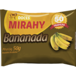 Bananada Barra 50g - Caixa 50un