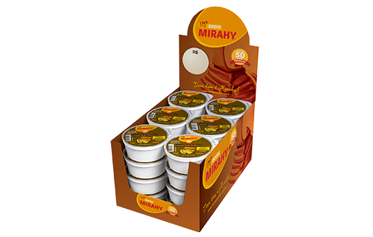 Bananada Cremosa 50g - Display 24un