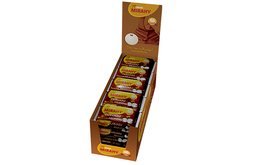 Cocada Morena Barra 30g - Display 20un