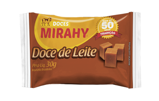 Doce de Leite Barra 30g - Caixa 70un