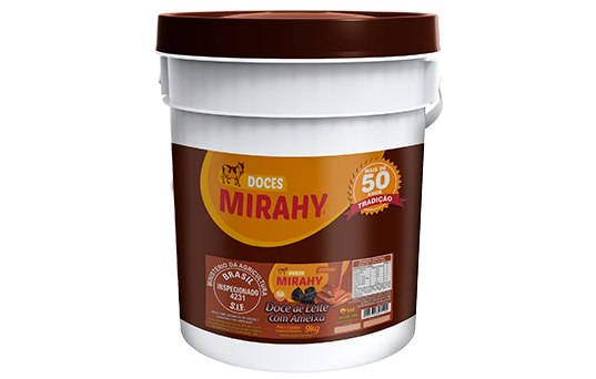 Doce de Leite com Ameixa Cremoso 9kg - Caixa 2un