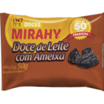 Doce de Leite com Ameixa Barra 50g - Caixa 50un