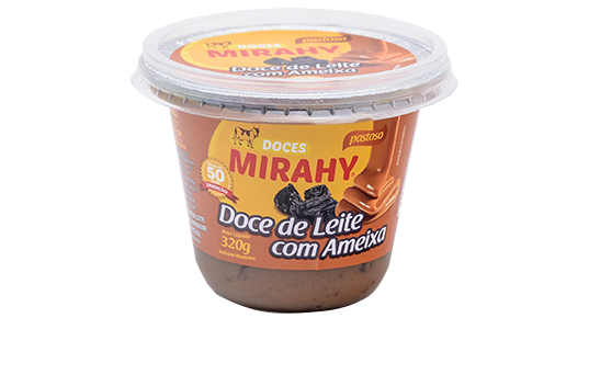 Doce de Leite com Ameixa Cremoso 320g - Caixa 6un