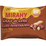 Doce de Leite com Amendoim Barra 30g - Caixa 70un