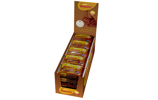 Doce de Leite com Chocolate Barra 30g - Display 20un
