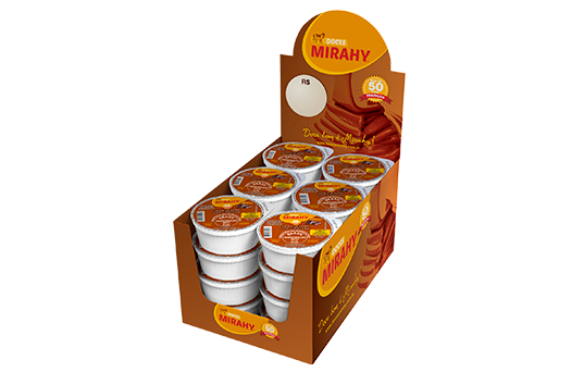 Doce de Leite com Chocolate Cremoso 50g - Display 24un