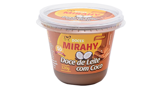 Doce de Leite com Coco Cremoso 320g - Caixa 6un
