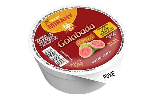 Goiabada Cremosa 50g - Caixa 50un