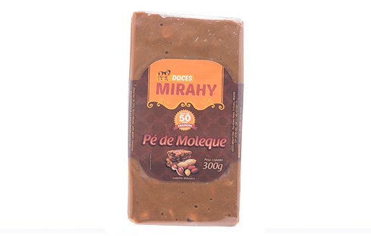 Pé de Moleque Barra 300g - Caixa 8un