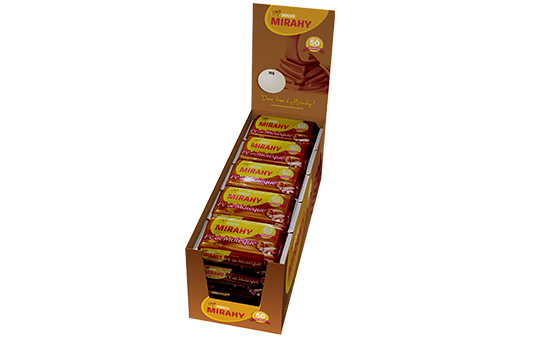 Pé de Moleque Barra 30g - Display 20un